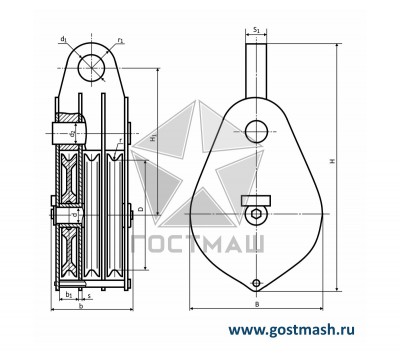 Блок 3П-400 ОСТ 5.2002-87